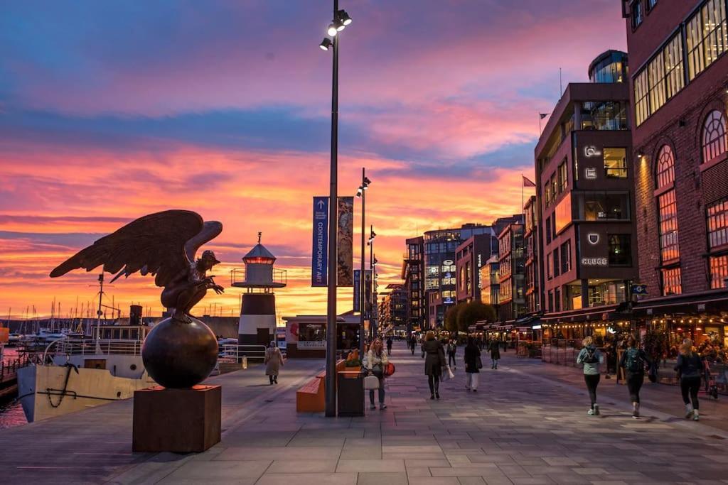 Koselig Leilighet I Sentrum Av Oslo Med Byutsikt! Ngoại thất bức ảnh