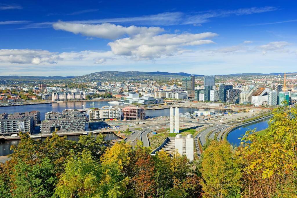 Koselig Leilighet I Sentrum Av Oslo Med Byutsikt! Ngoại thất bức ảnh